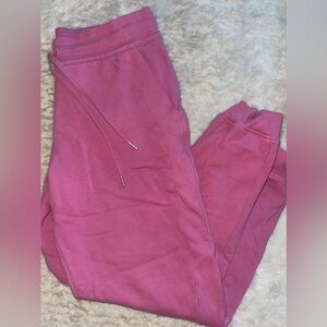 Lululemon Pink Scuba Joggers